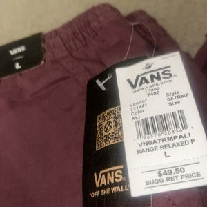 Brand new with tags vans cargo pants